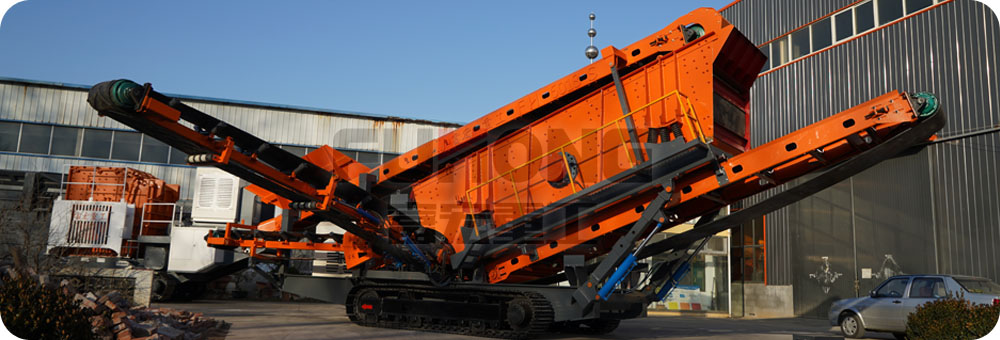 履带移动式向日葵视频app下载安卓版筛分设备